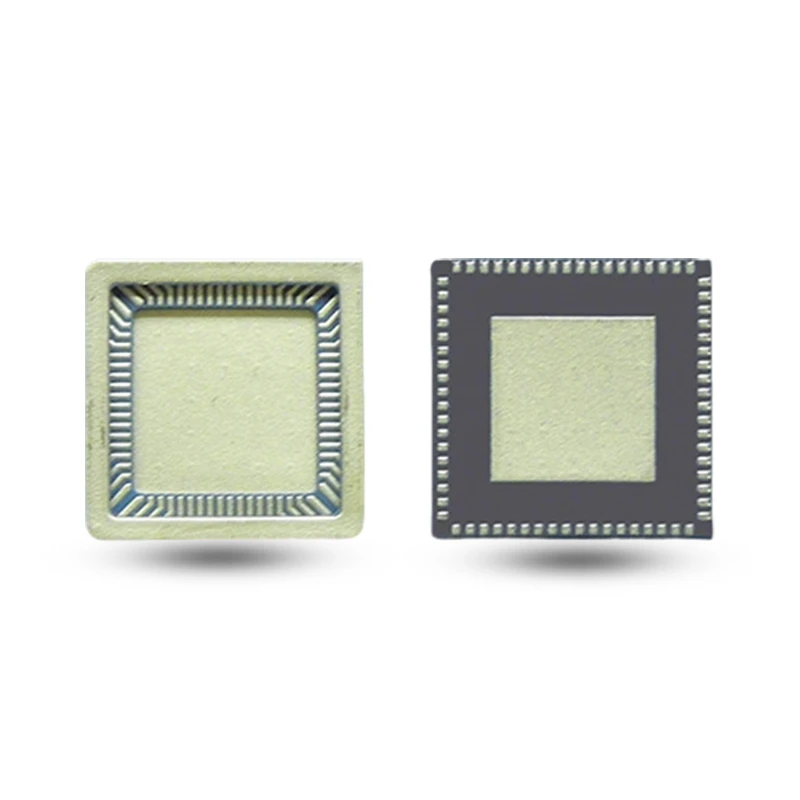 Ceramig Quad Flat Na-Plwm (CQFN)